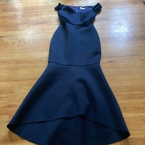 Eliza J Navy gown